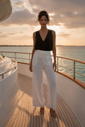 TFY Collection white pant Medium