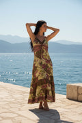 White Waves Dress